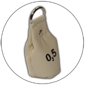 Miękki ciężarek UGUL 0,5 kg – obciążnik do kabiny UGUL/PUR