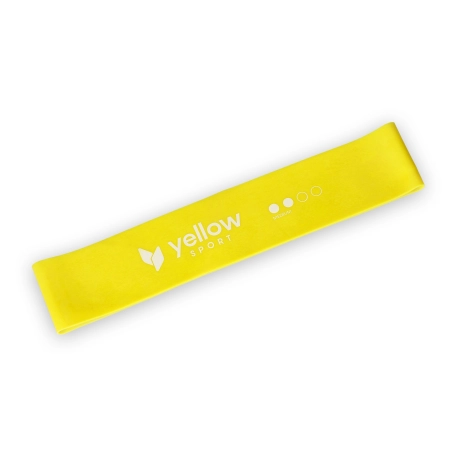 Żółta guma do ćwiczeń yellowLOOP 5–10 kg – pętla oporowa