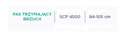 Pas stabilizujący na brzuch SCP 4500 – wymiary i dane techniczne Pas stabilizujący na brzuch SCP 4500 – wymiary i dane techniczne